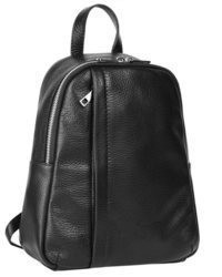 schwarzer Leder Rucksack von SAMANTHA LOOK