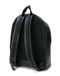 schwarzer Leder Rucksack von Coach