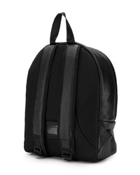 schwarzer Leder Rucksack von Maison Margiela