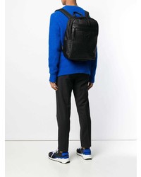 schwarzer Leder Rucksack von Giuseppe Zanotti