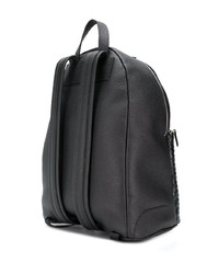 schwarzer Leder Rucksack von Serapian