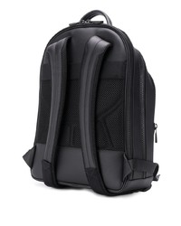 schwarzer Leder Rucksack von Montblanc