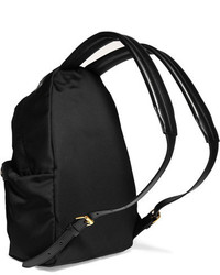 schwarzer Leder Rucksack von Stella McCartney