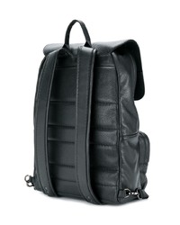 schwarzer Leder Rucksack von Zanellato