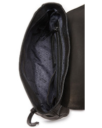 schwarzer Leder Rucksack von Botkier