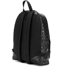 schwarzer Leder Rucksack von Jimmy Choo