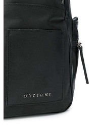 schwarzer Leder Rucksack von Orciani