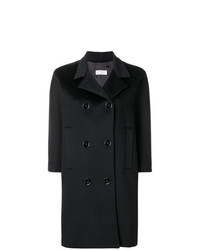 schwarzer Mantel von Alberto Biani