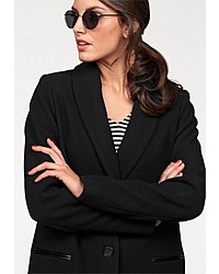 schwarzer Mantel von Aniston CASUAL