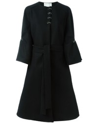 schwarzer Mantel von Antonio Berardi