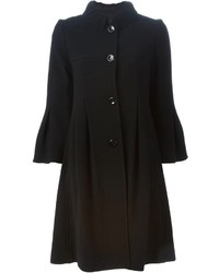 schwarzer Mantel von Armani Collezioni