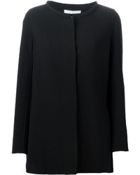 schwarzer Mantel von Armani Collezioni
