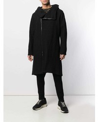 schwarzer Mantel von Emporio Armani