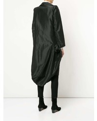 schwarzer Mantel von Yohji Yamamoto Vintage