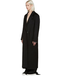 schwarzer Mantel von Calvin Klein Collection