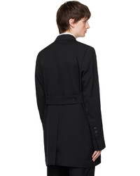 schwarzer Mantel von SAPIO