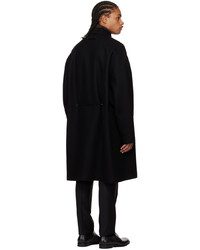 schwarzer Mantel von Zegna
