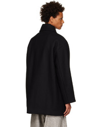schwarzer Mantel von Toogood