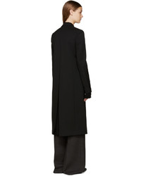 schwarzer Mantel von Victoria Beckham