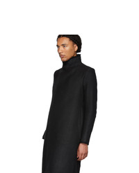 schwarzer Mantel von Boris Bidjan Saberi