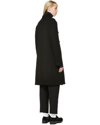 schwarzer Mantel von Jil Sander