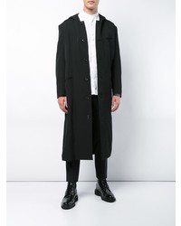 schwarzer Mantel von Yohji Yamamoto