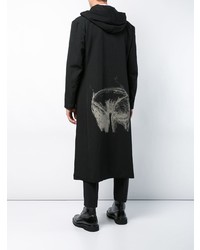 schwarzer Mantel von Yohji Yamamoto