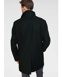 schwarzer Mantel von BRUNO BANANI
