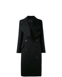 schwarzer Mantel von Burberry