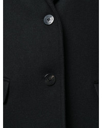 schwarzer Mantel von Neil Barrett