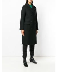 schwarzer Mantel von Emporio Armani