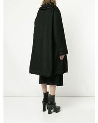 schwarzer Mantel von Comme des Garcons