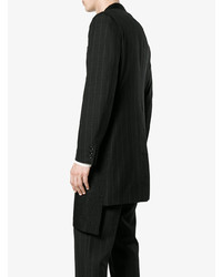 schwarzer Mantel von Comme Des Garcons Homme Plus