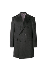 schwarzer Mantel von Corneliani