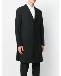 schwarzer Mantel von Issey Miyake Men