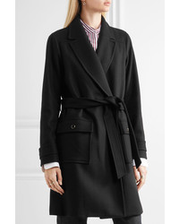 schwarzer Mantel von Vanessa Seward