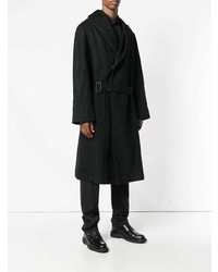 schwarzer Mantel von Yohji Yamamoto