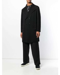 schwarzer Mantel von Issey Miyake Men