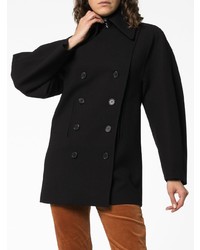 schwarzer Mantel von Chloé