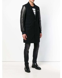 schwarzer Mantel von Philipp Plein