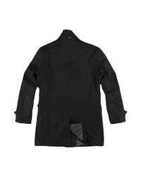 schwarzer Mantel von EMILIO ADANI