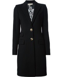 schwarzer Mantel von Emilio Pucci