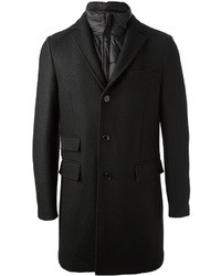 schwarzer Mantel von Fay