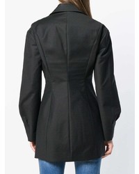 schwarzer Mantel von Rejina Pyo
