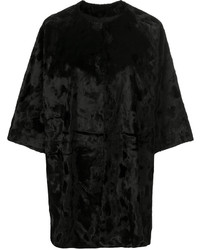 schwarzer Mantel von Gianluca Capannolo