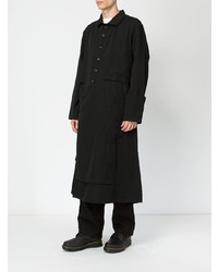 schwarzer Mantel von Yohji Yamamoto