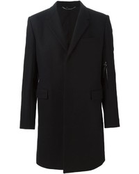 schwarzer Mantel von Helmut Lang