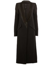 schwarzer Mantel von Ilaria Nistri