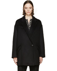 schwarzer Mantel von Isabel Marant