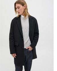schwarzer Mantel von Jack & Jones